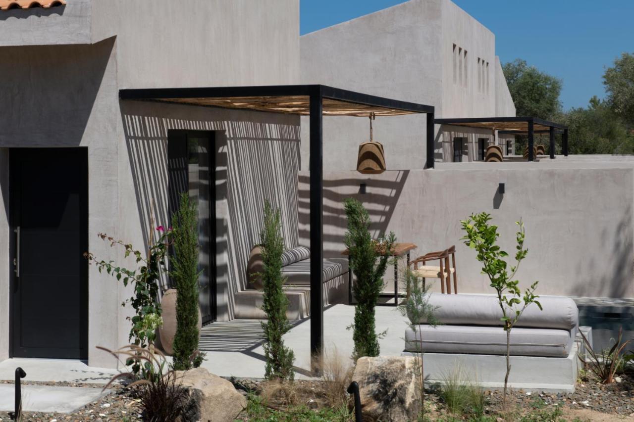 Pure Villas Ormos Panagias Bagian luar foto
