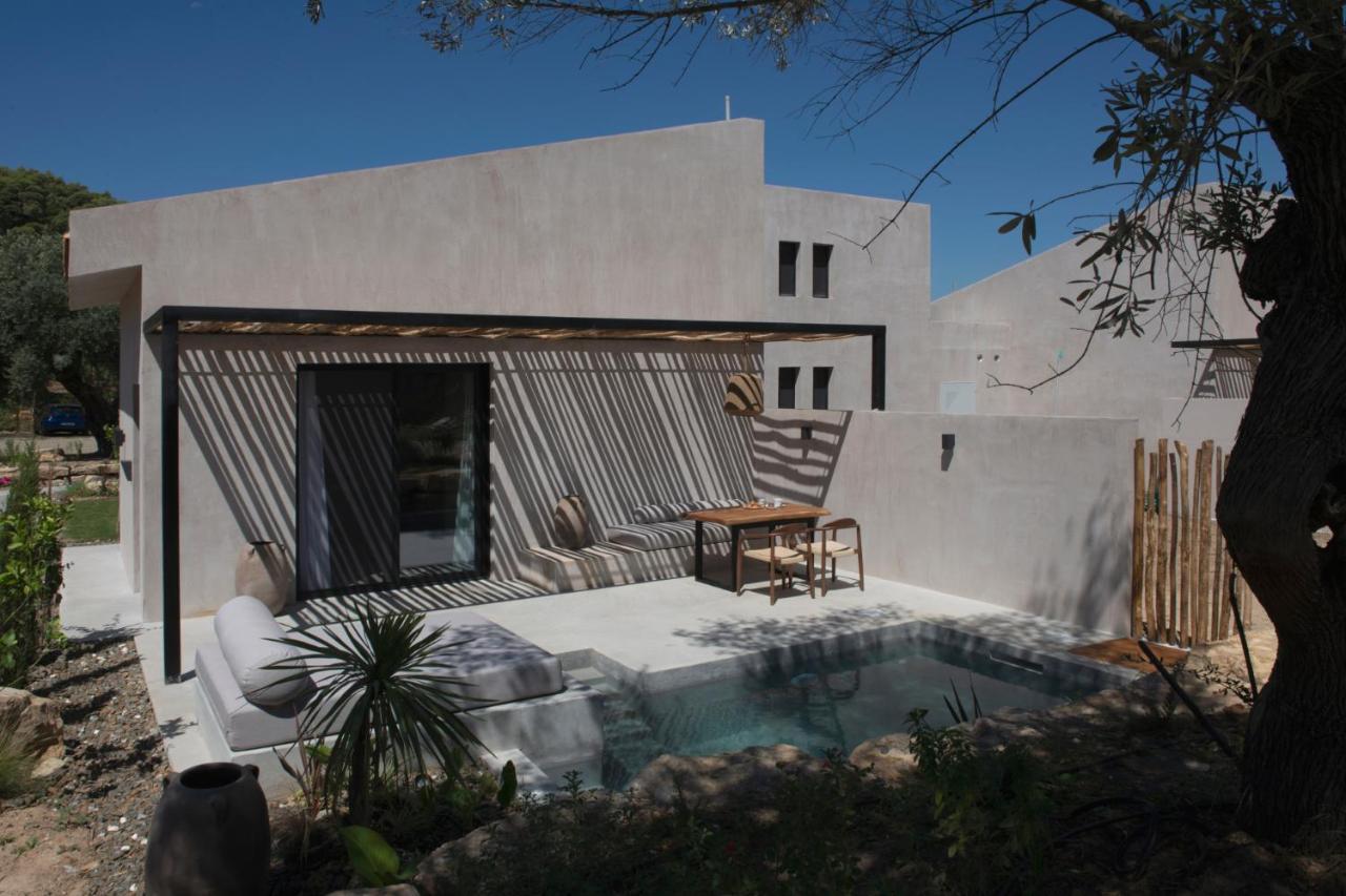 Pure Villas Ormos Panagias Bagian luar foto